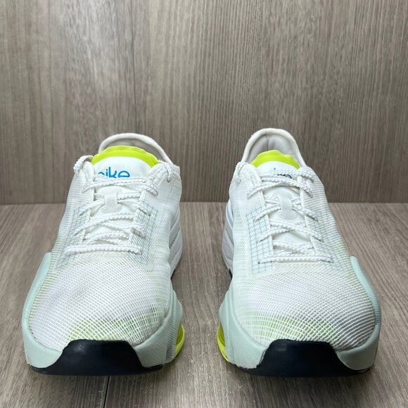 Nike Air Zoom SuperRep 3 Training Shoes Women 6.5 Lace Up DA9492-101 White Green - Picture 6 of 13